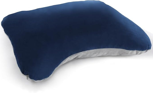 REDCAMP Memory Foam Camping Pillow for Sleeping Lightweight and Compressible, Travel Pillow for Camping, Hiking, Backpacking