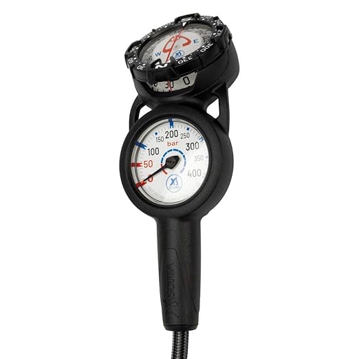 XS Scuba QuikVu Metric Console - Pressure and Compass