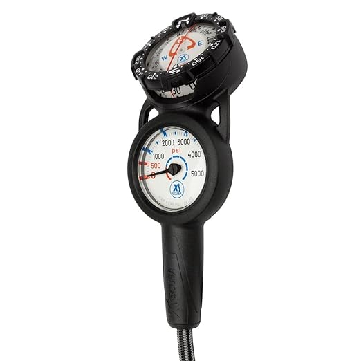XS Scuba QuikVu Imperial Console - Pressure and Compass