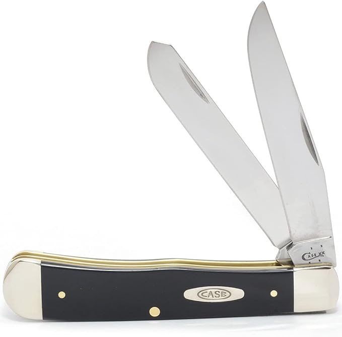 Case WR XX Pocket Knfie Synthetic Handle with Chrome Vanadium Blades Trapper 4 1/8 inches Closed