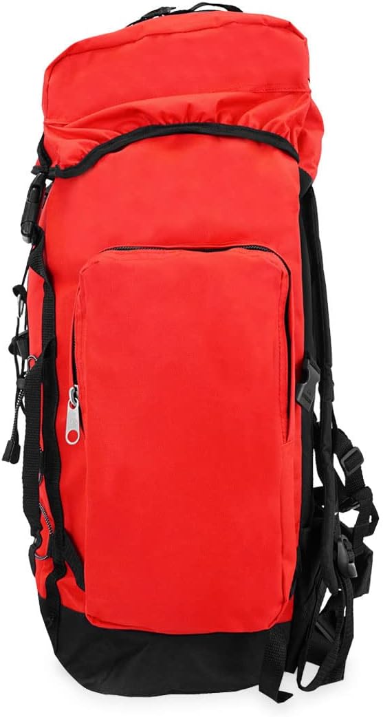 Everest Hiking Pack, Red, One Size