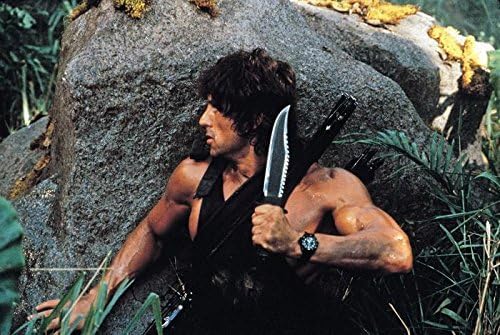 Hollywood Collectibles Group First Blood Part II Sylvester Stallone Signature Edition Knife