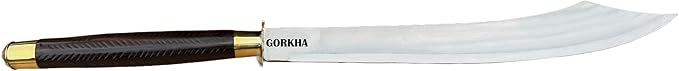 Kukri Knife Heavy Duty Overall 28 IN Long Hand-Hammered Fixed Blade 17 IN Khukuri Knife, Full Tang Survival Machete Gurkha Kukri Knife With Leather Sheath - Handcrafted In Nepal