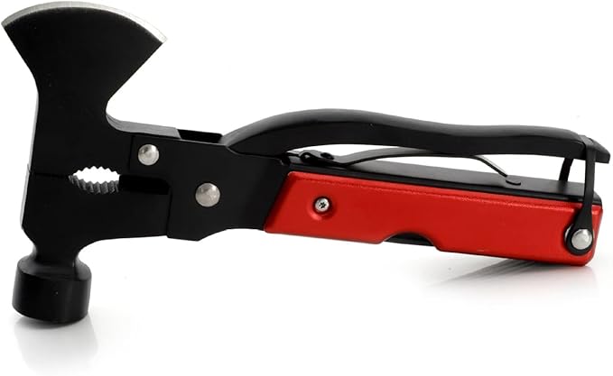 All In One Tool 13-in-1 Multi-tool with Needle Nose Plier, Stripper, Wire Cutter,Bottle Opener,Can Lifter,Trumpet Screwdriver,Cross Screwdriver for Outdoor, Survival, Camping, Hunting and Hiking