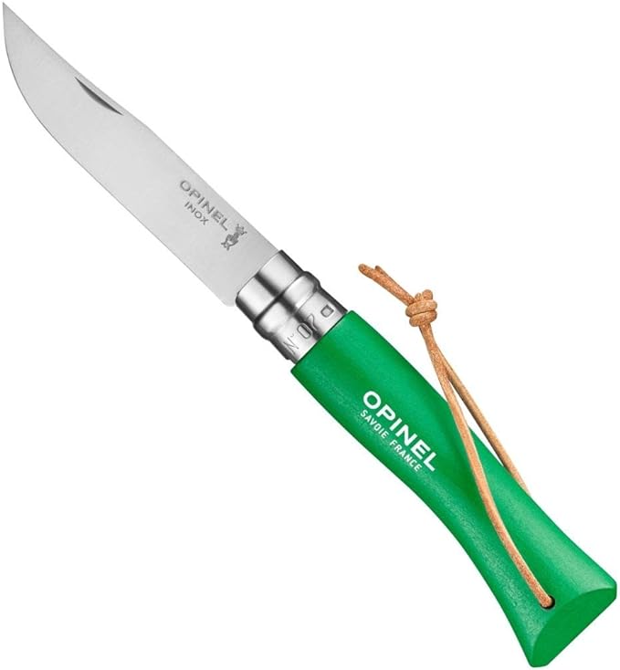 Opinel No.7 Colorama - Stainless Steel Everyday Carry Folding Pocket Knife