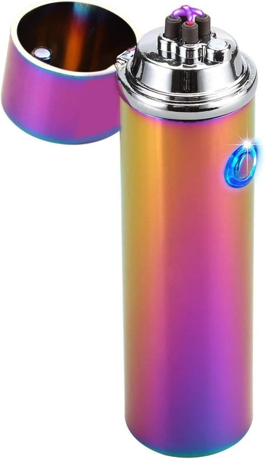 Electric Candle Lighter - XL Dual Arc Plasma Beam Lighter - Rechargeable Windproof Flameless Electronic Plasma Torch Lighter