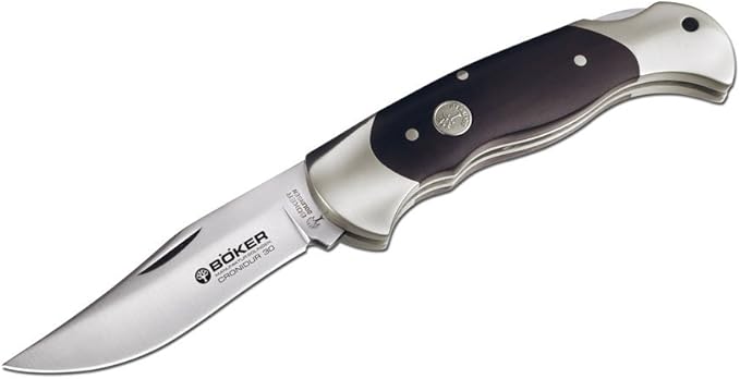 BOKER Rosewood Lock Blade Pocket Knife