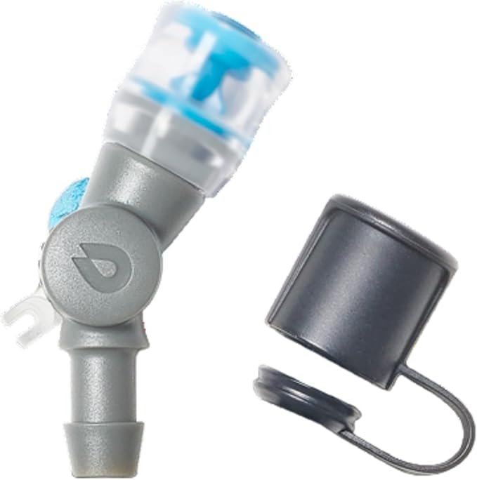 HydraPak Shape-Shift (for 2L or 3L Hydration Packs) Low-Profile Water Bladder/Reservoir for Hydration Backpacks - High Flow Bite Valve, Leak Proof, Fully Reversible, and Dishwasher Safe