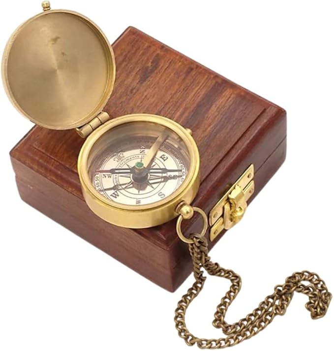 For I Know The Plans I Have For You, Jeremiah 29:11, Solid Brass Directional Engraved Compass, Baptism Gifts for Boys Girls, First Communion, Christian Gifts for Men, First Confirmation Gifts for Boys