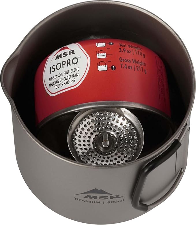 MSR Titan Ultralight Titanium Camping Kettle