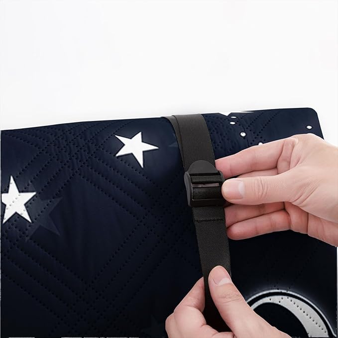 Outdoor Picnic Blanket Portable Ultrasonic Waterproof Picnic Mat Space Astronaut Printed Camping Beach Mat for Sand and Wet Grass Hiking (Space Astronaut S)