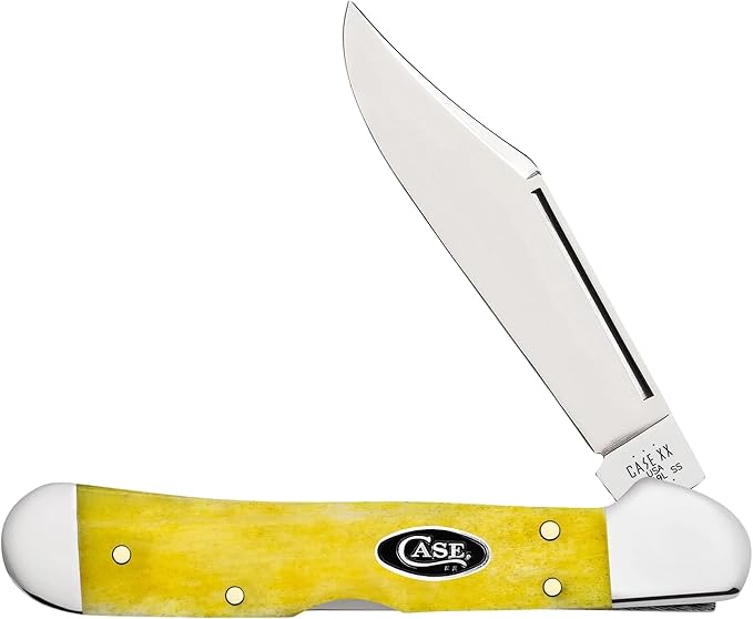 Case Cutlery CA20034: Copperlock Yellow Bone