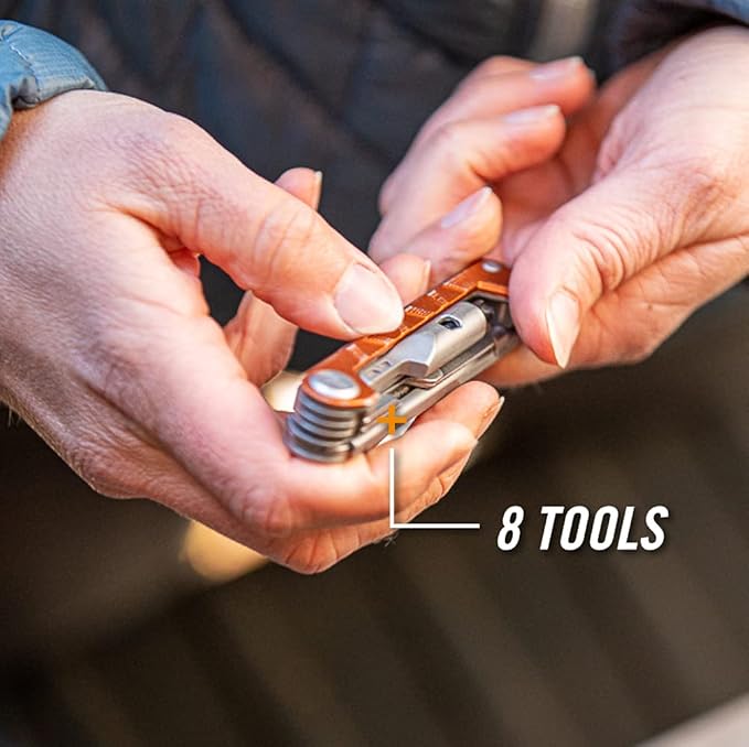 Gerber Gear 31-003567 Armbar Drive Multitool with Screwdriver Pocket Knife 2.50 In Blade, Orange