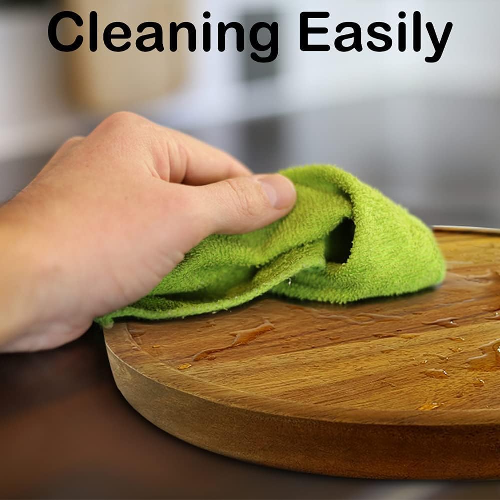 14" Acacia Wood Lazy Susan Organizer Kitchen Turntable for Cabinet Pantry Table Organization