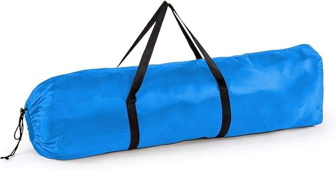 Trademark Innovations Loveseat Style Double Camp Chair, 40" L x 22" W x 31.5" H, Blue