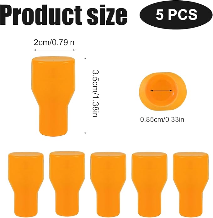 5pcs Bite Valve Replacements for Camelbak, Dust Cover Mouthpiece Hose Connector Replacement Bite Valve Accessories Replacement for Camelbak Hydration Bladder