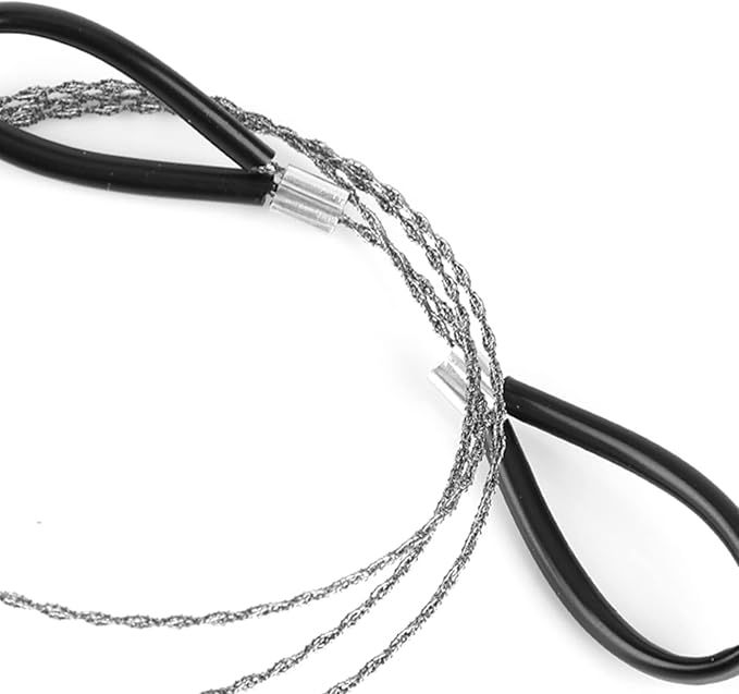 Wire Saw, Outdoor Wire Saw Reel, Compact Wire Saw Reel, Essential Outdoor Cam Survival Tool for Emergencies, Travel and Adventure