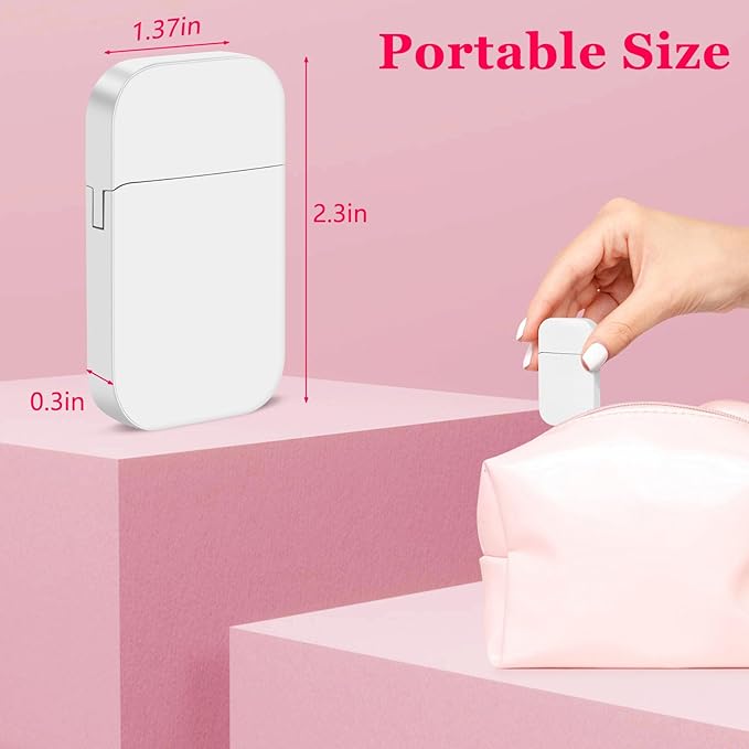 Pink Flame Torch Lighter, Cute White Lighter,Refillable Butane Lighter, Windproof torch Lighter for Outdoor Camping BBQ Candle,Nice Gift for Women Girls on Birthday,Anniversary (1 Pack,Without Butane)