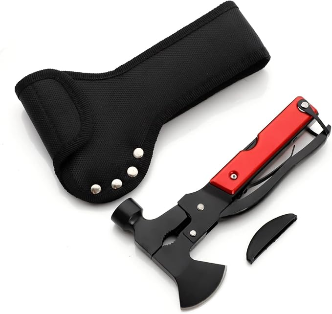 All In One Tool 13-in-1 Multi-tool with Needle Nose Plier, Stripper, Wire Cutter,Bottle Opener,Can Lifter,Trumpet Screwdriver,Cross Screwdriver for Outdoor, Survival, Camping, Hunting and Hiking