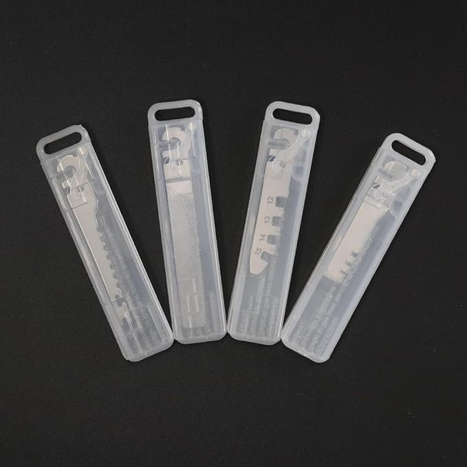 Roxon FT03 Build Your Own Multitool Accessory for Flex Multitool (Flat File, Fish Hook Remover & Fish Scaler, Fish Hook Sharpener Adjuster, Bicycle Spoke Wrench) good for Fishing & Camping