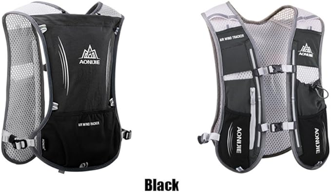 AONIJIE 5L Outdoor Sport Multifunctional Camping Backpack Cycling Running Climbing Hiking Hydration Vest Pack with 500ml Soft Flask