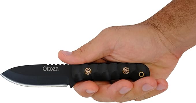 Ottoza Bushcraft Knife 7.5" Small Fixed Blade Knife 366