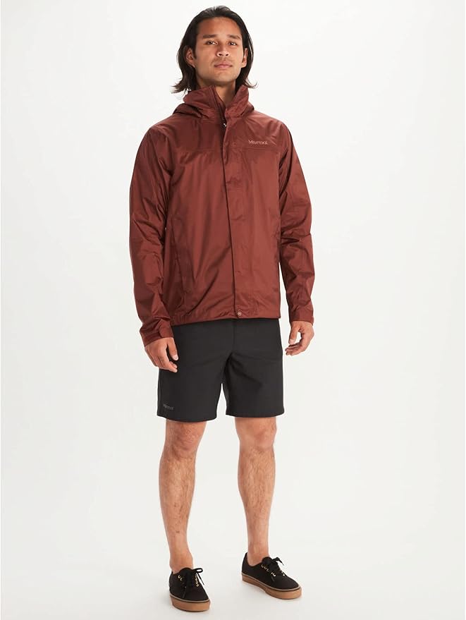 MARMOT Men's Precip Eco Waterproof Rain Jacket - 100% Recycled, Breathable, Lightweight, Packable Raincoat