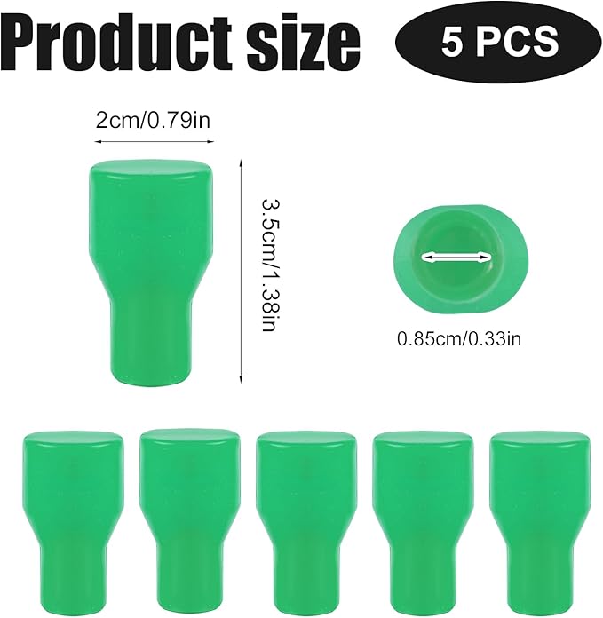 5pcs Bite Valve Replacements for Camelbak, Dust Cover Mouthpiece Hose Connector Replacement Bite Valve Accessories Replacement for Camelbak Hydration Bladder