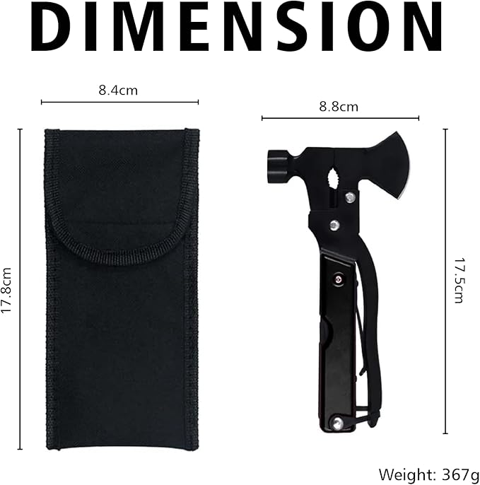 Multitool Hammer For Dad, Multitool Camping Hammer For Dad, Gifts For Father's Day