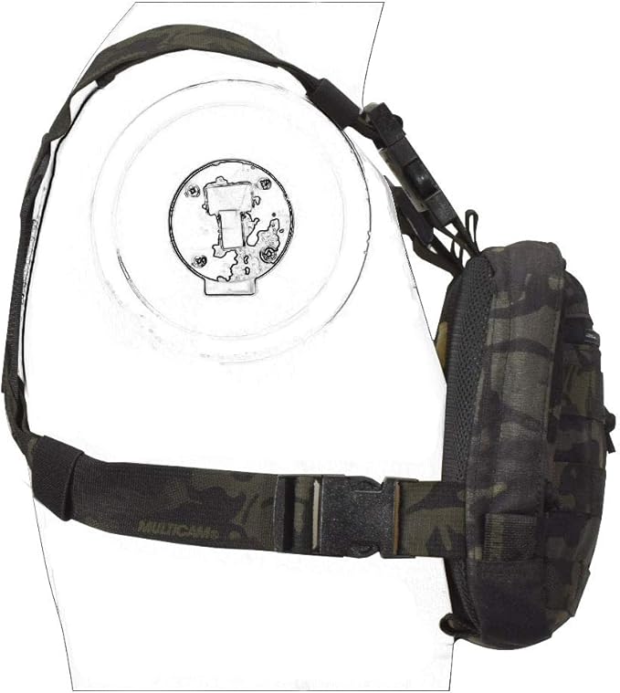 EMERSONGEAR Chest Pack Recon Kit Bag,Multi-Function Tool Pouch,Molle Vest Pouch Chest Bag for Men Tactical