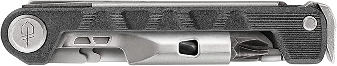 Gerber Gear Armbar Drive Multi-Tool - 8-in-1 Pocket Knife Multi-Tool with 2.5" Blade and Double-Sided Screwdriver Bit - EDC Gear - Onyx