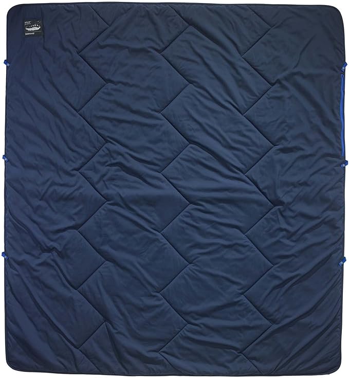 Therm-a-Rest Argo Insulated Camping and Backpacking Blanket, Outerspace Blue