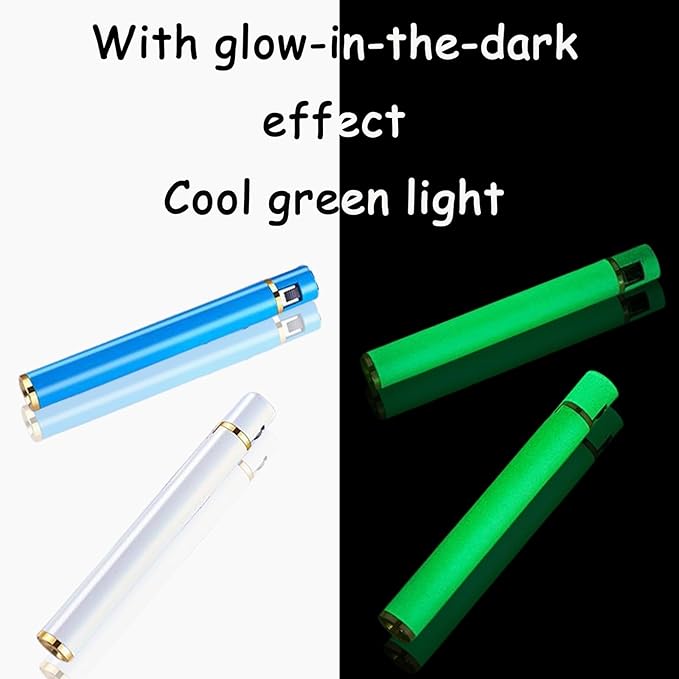 Unique & Cute Pink Gradient Strip Butane Lighter, Creative Wheel Lighter, Inflatable & Adjustable, Suitable for Fireplace Candles Camping Barbecue, Ladies Gift (No Gas) (White)