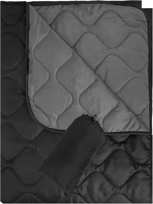 Poncho Liner Military Woobie Blanket Multicam Camo Woobie with Compression Carry Bag for Outdoors Hiking Jungle Hunting Gear