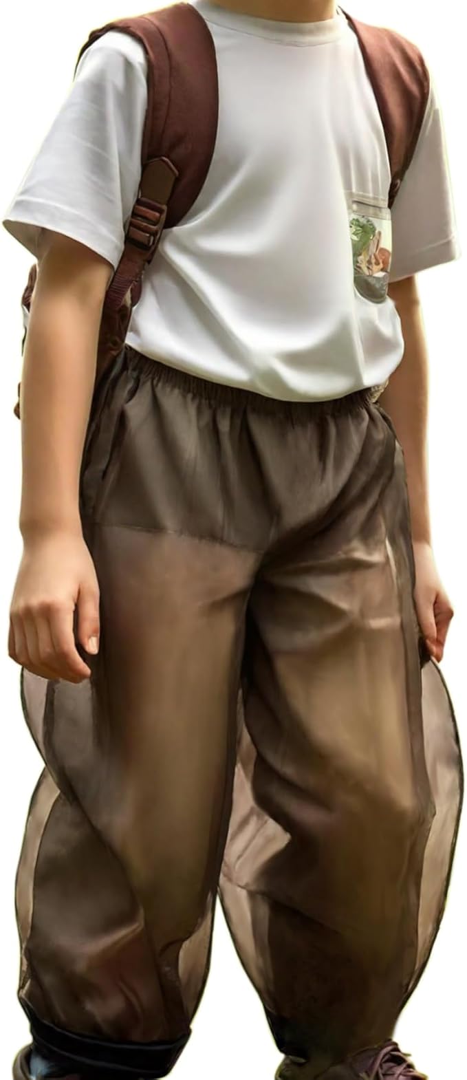 Aventik No-See-Um Mesh Youth Mosquito Jacket, Youth Mosquito Pants M&L Super Light, Keep Safe Cool, UV Protection