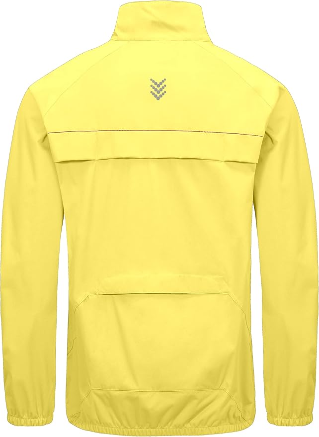 Little Donkey Andy Men's Cycling Jacket, Waterproof Lightweight Windbreaker, Packable