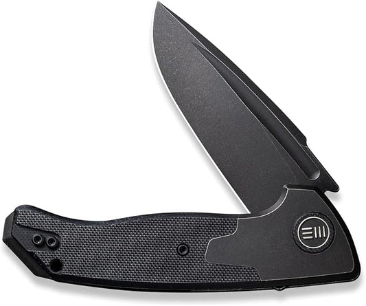 We Knife WE20078B1: Press Check Framelock Black