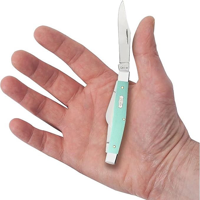 Case Cutlery CA18102: Stockman Seafoam Green