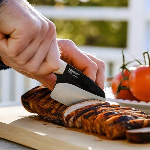 Morakniv Rombo BlackBlade (S) Ash Wood Leather Sheath