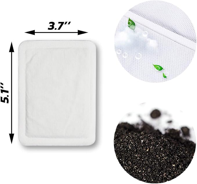 World-BIO Body Warmers for Cold Weather, Heat Warmer Patch Disposable with Adhesive Backing Gives Hours Warm - 5/10/12/17/20/32/40 Packs, Foot Warmer & Hand Warmers Long Lasting Safe Natural Odorless