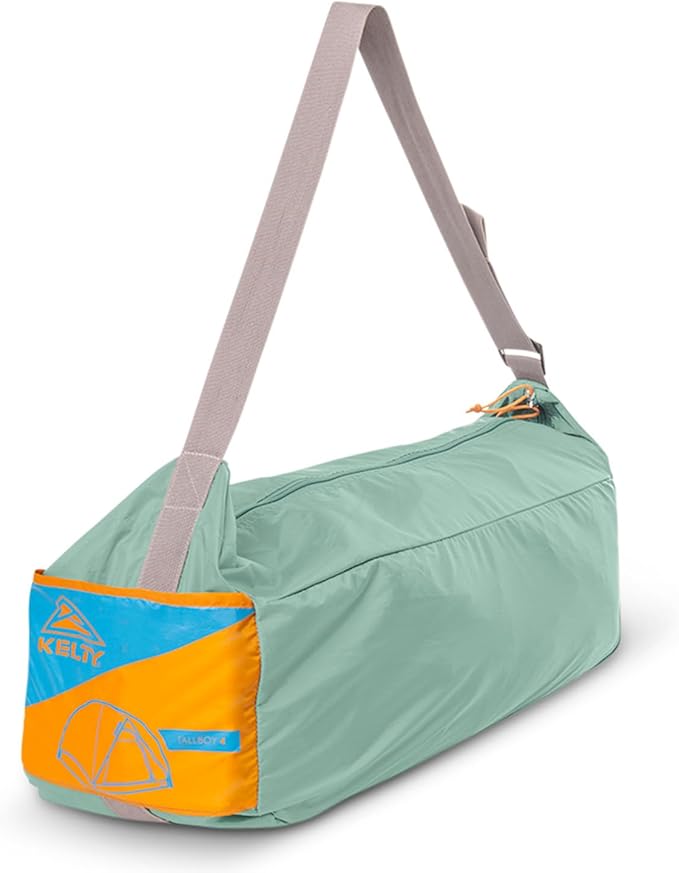 Kelty Tallboy Family Car Camping Tent, 4 or 6 Person Freestanding Shelter, Large Capacity, Stuff Sack Included. 2022