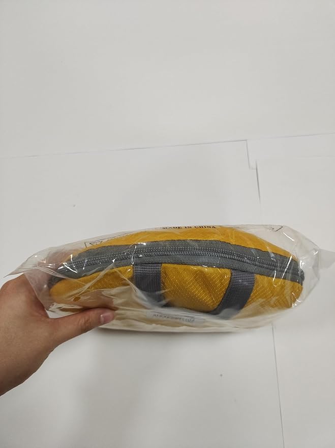 ZOMAKE Lightweight Packable Backpack 30L, Foldable Hiking Backpacks Water Resistant Compact Folding Daypack for Travel(Yellow)