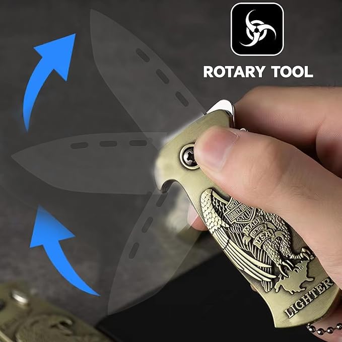 Cool Metal Design Jet Torch Lighter Refillable Butane Novelty Lighter for Gift Fireplace Candle Camping BBQ (Without Gas) (11)