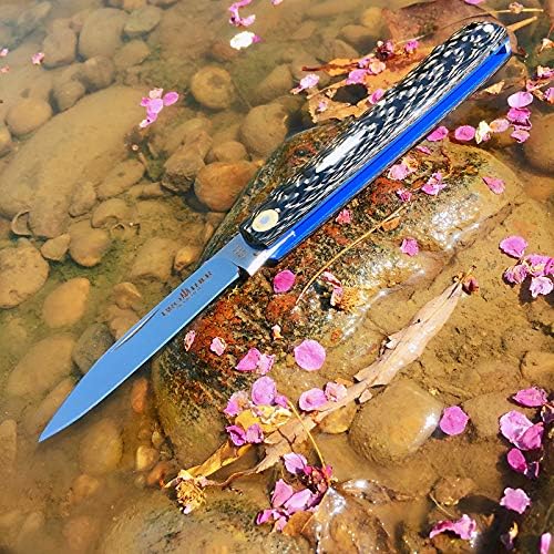 Watchman Brother 1511 VG10 Blade Knife Carbon Fiber Grips Slip Joint Pocket Knife …