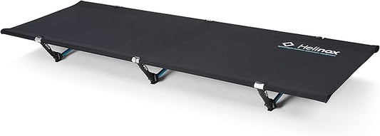 Helinox Cot One Lightweight, Compact, Collapsible, Portable Camping Cot, Regular, Black