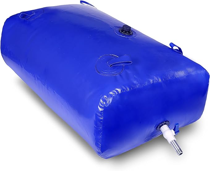 4000 L/1000 gal Water Bladder Storage Containers, Foldable Portable Water Tank Large Capacity Soft Water Bag, Drought Resistance, Fire Prevention, Emergency Water
