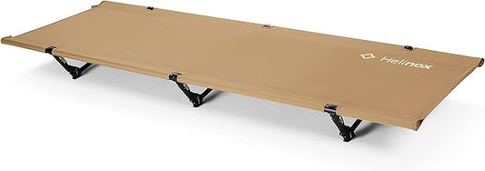 Helinox Cot One Lightweight, Compact, Collapsible, Portable Camping Cot, Regular, Coyote Tan
