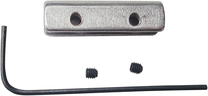 Pocket Folding Knives Thumb Bars,Universal Replacement Thumb Studs Button for Folding Hunting Knives Thickness 2.0mm to 3.2mm, Pack of 2 Sets (Stainless Steel)