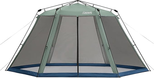 Coleman Skylodge Portable Screenhouse with 1-Minute Setup, Screened Gazebo for Bug-Free Lounging, Outdoor Sun Shade for Picnic, Events, Parties, Camping, & More