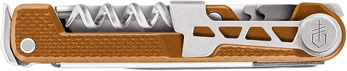 Gerber Gear Armbar Cork, Pocket Knife Multi-Tool with Cork Screw, Orange